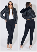 Calça em Sarja Skinny